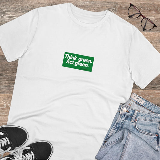 Organic Think Green T-shirt - unisex