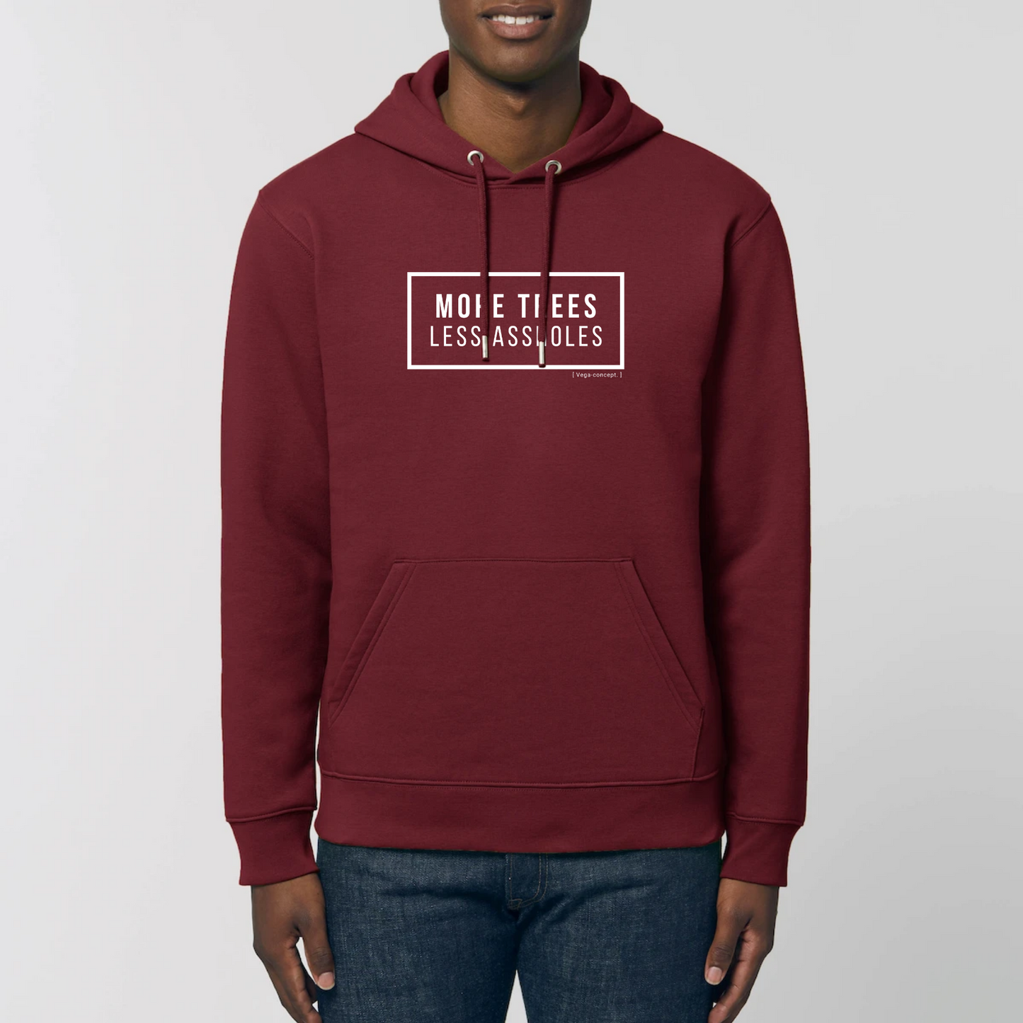 Organic Message Hoodie solid colors- unisex -